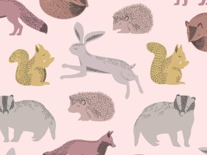 Tapet copii cu animale Eijffinger colectia Mini Me cod 399052