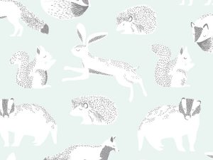 Tapet copii cu animale Eijffinger colectia Mini Me cod 399061