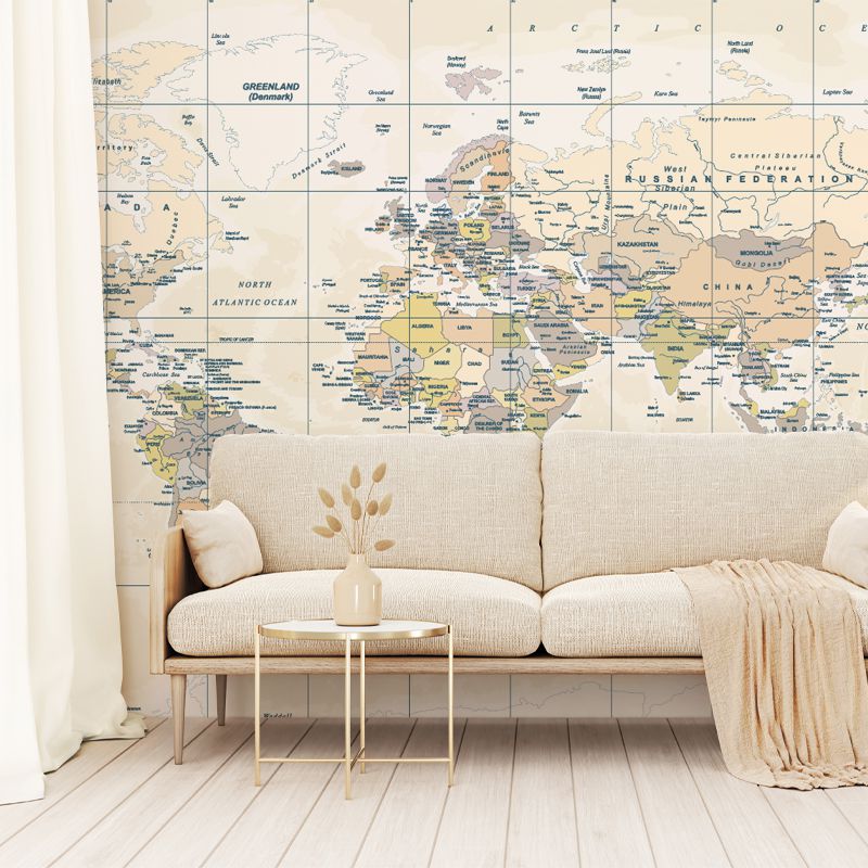 Tapet Classic map, personalizat, VLAdiLA - imagine 4