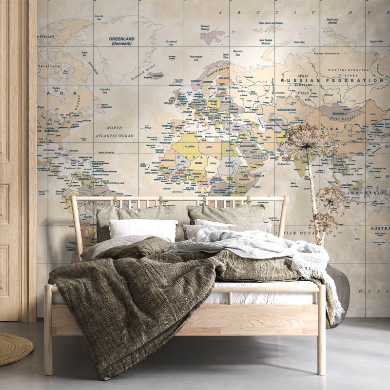 Tapet Classic map, personalizat, VLAdiLA