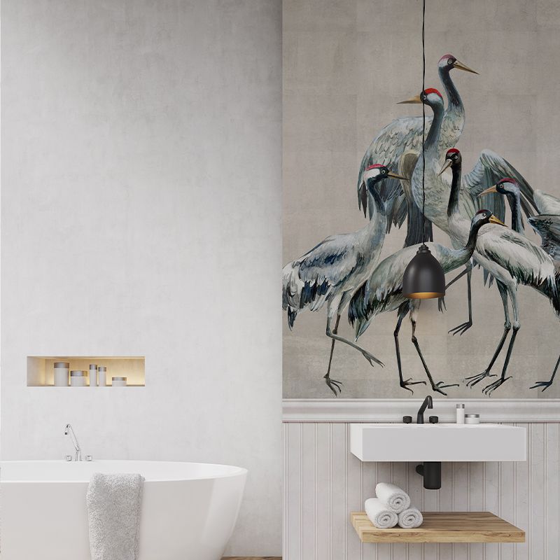 Tapet Dance of Cranes, personalizat, VLAdiLA - imagine 3