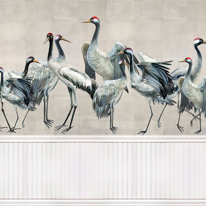 Tapet Dance of Cranes, personalizat, VLAdiLA - imagine 2