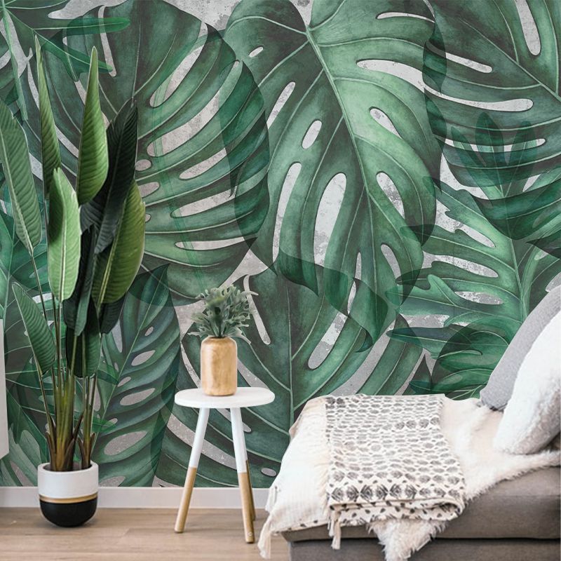 Tapet Green Philodendron, personalizat, VLAdiLA - imagine 3