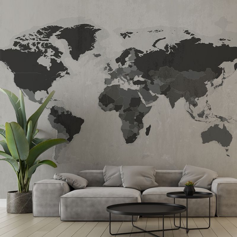 Tapet Grey World, personalizat, VLAdiLA - imagine 4