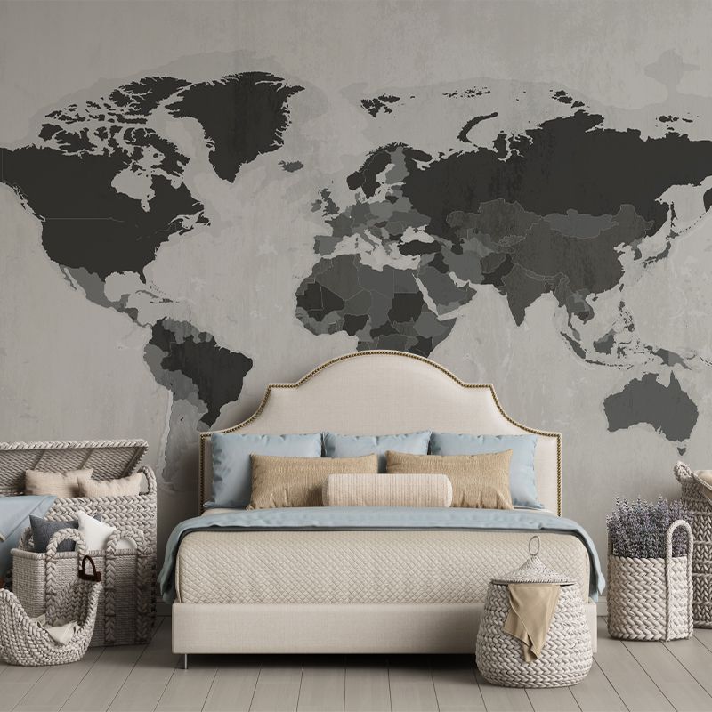 Tapet Grey World, personalizat, VLAdiLA - imagine 3