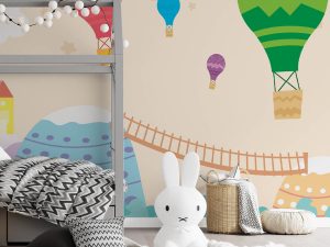 Fototapet copii Mourals Little House cod KIDSM029