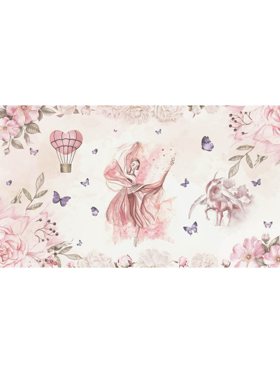 Fototapet copii Mourals Graceful Balerina cod KIDSM018 - imagine 3