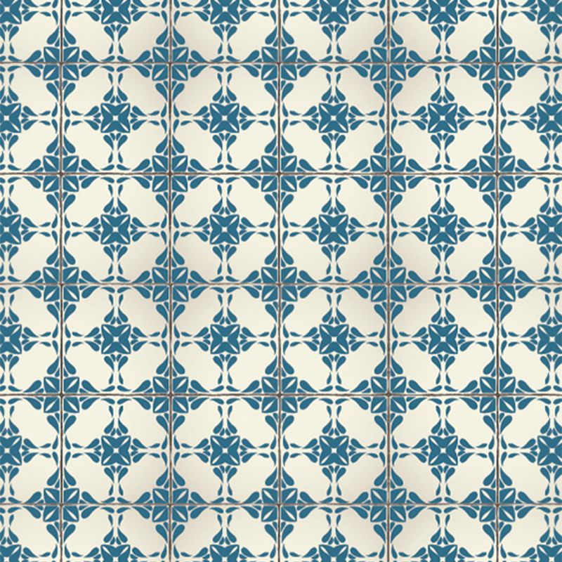 Tapet Vintage Blue Tiles, personalizat, VLAdiLA - imagine 2