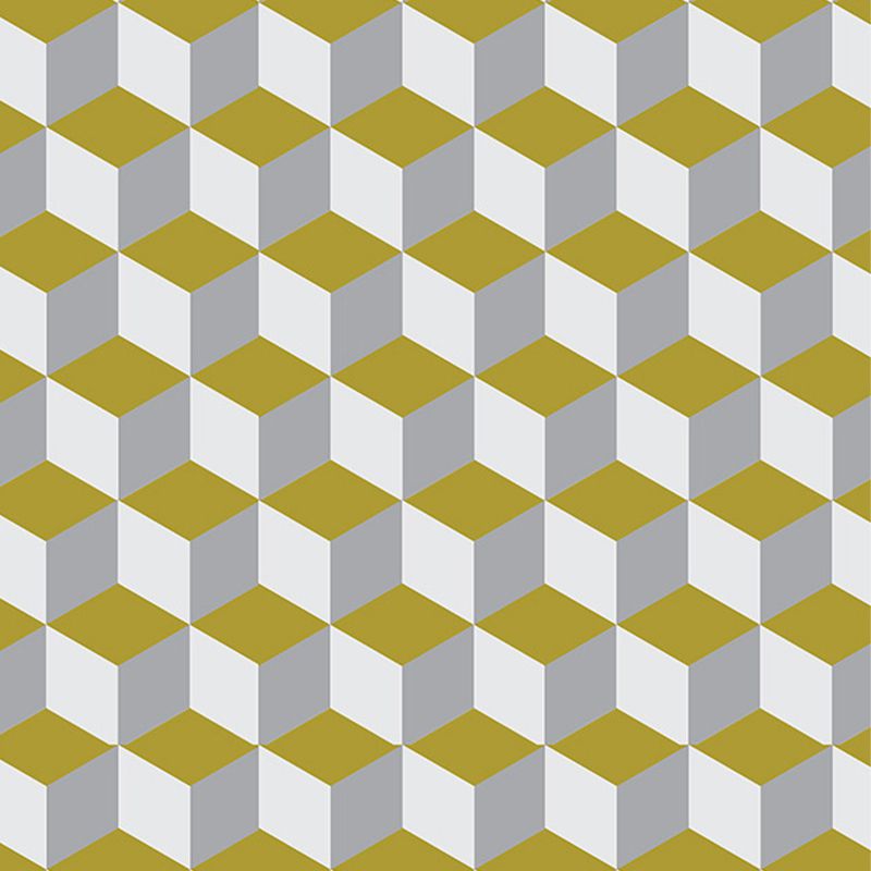 Tapet Yellow and White Cube, personalizat, VLAdiLA - imagine 2