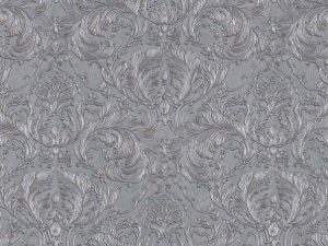 Tapet floral argintiu Zambaiti colectia Elie Saab cod Z64819