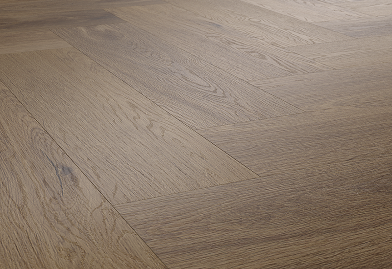 Pardoseala SPC, 5mm, Amaron Herringbone, Georgetown Oak, Arbiton - imagine 4