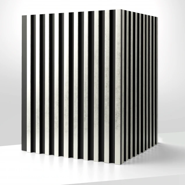 Riflaj decorativ model Asti, Silver, Lamelio - imagine 4