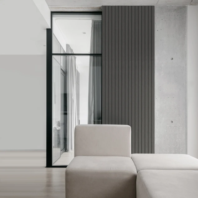 Riflaj decorativ model Roca, Stormy Grey, Lamelio - imagine 3