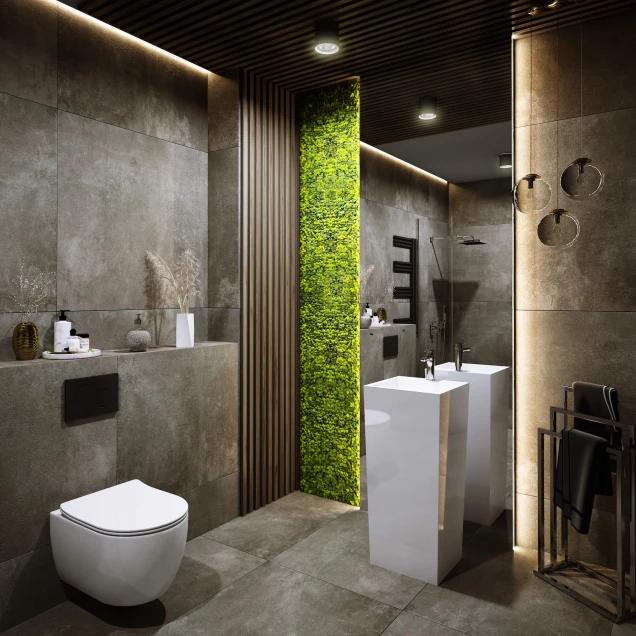 Riflaj decorativ model Vasco, Walnut, Lamelio - imagine 5