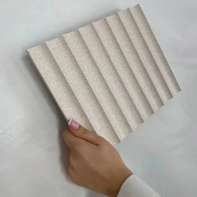 Riflaj decorativ model Gresso, Ivory Cream, Lamelio - imagine 3