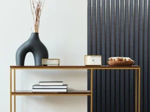 Riflaj decorativ model Amber, Antracit, Lamelio