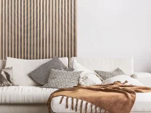 Riflaj decorativ model Milo, Oak Sonoma, Lamelio