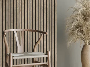 Riflaj decorativ fonoabsorbant din MDF, Sonoma Oak, Lamelio