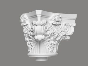 Semicoloana C1001-2H Mardom Decor 24.5cmx16.5cmx33cm