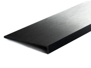 Profil de capat "L", Black, 300 cm, JP Decor