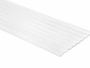 Panou decorativ Lumio alb satinat 2.7 m