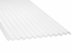 Panou decorativ Vivid Alb Satinat 2 m