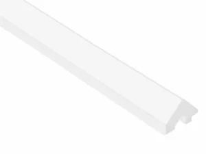 Terminatie Vivid Stanga Alb satinat 2 m